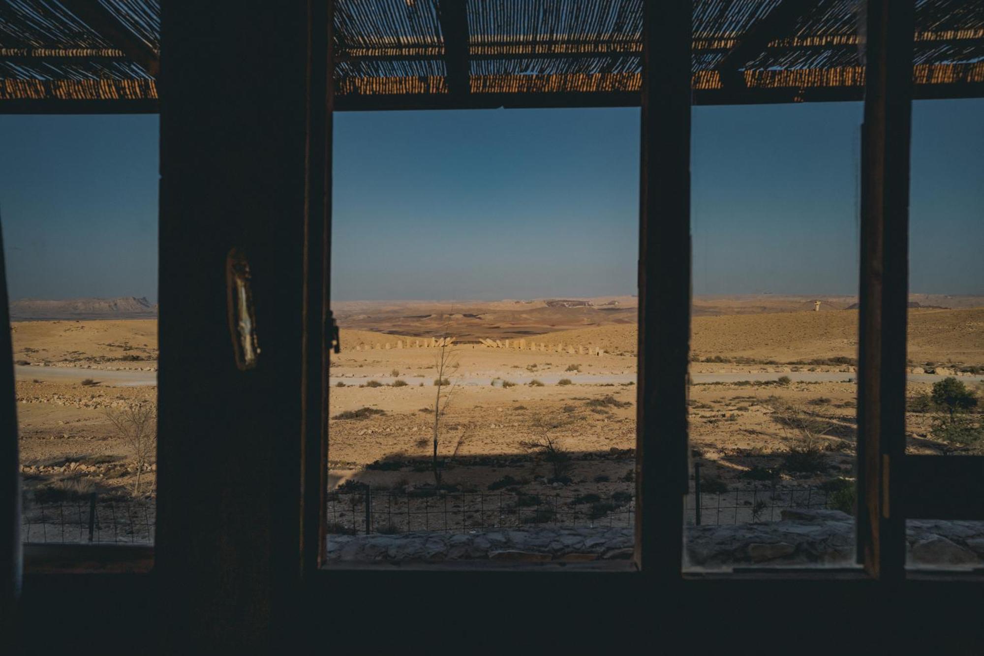 Desert Shade Camp חוות צל מדבר Villa Micpe Ramon Szoba fotó