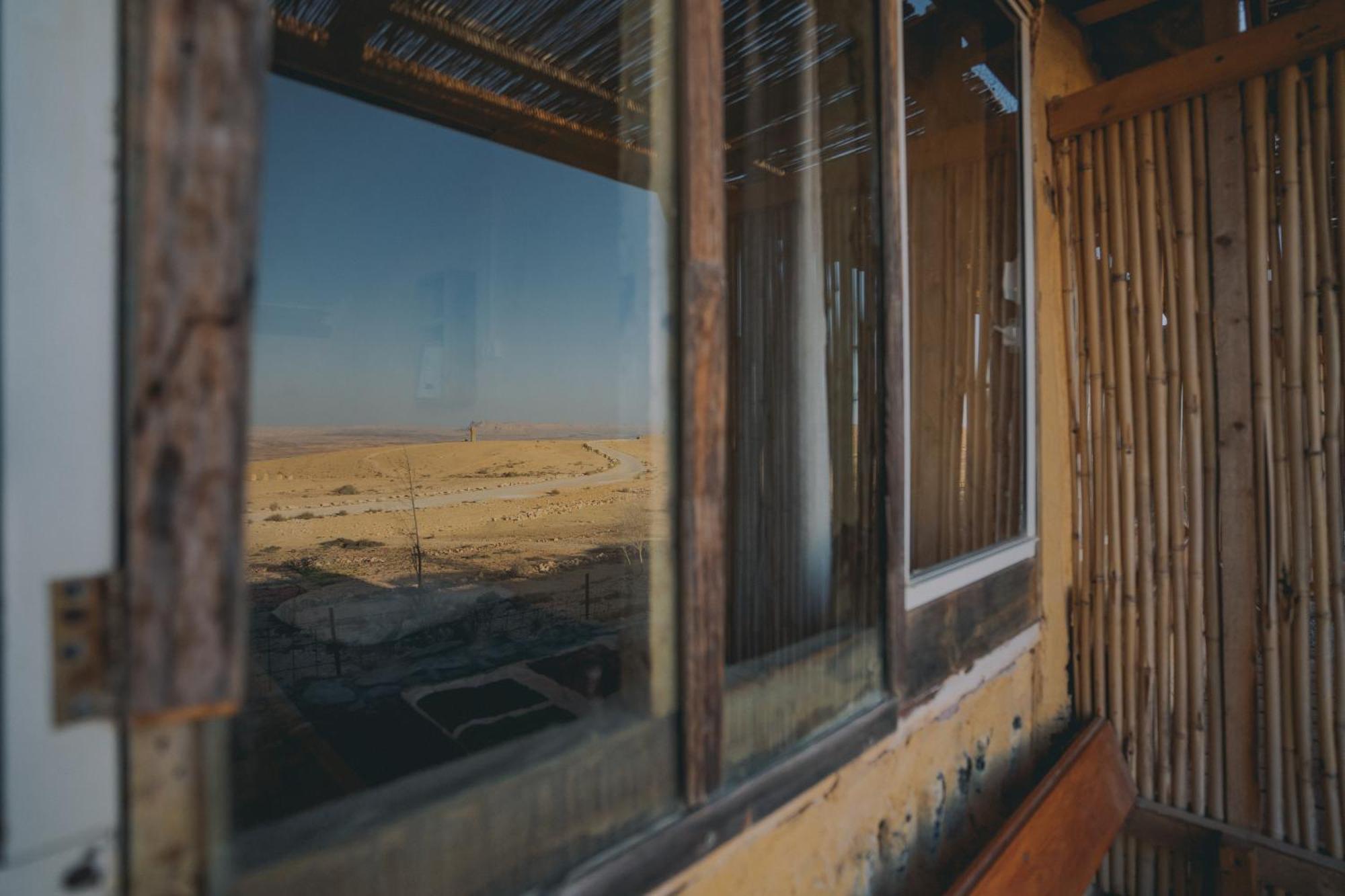 Desert Shade Camp חוות צל מדבר Villa Micpe Ramon Szoba fotó