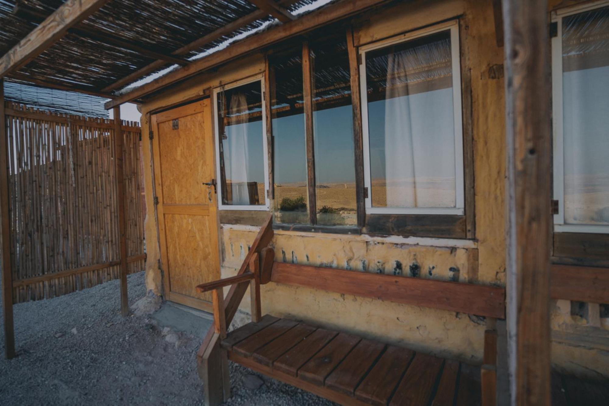 Desert Shade Camp חוות צל מדבר Villa Micpe Ramon Szoba fotó