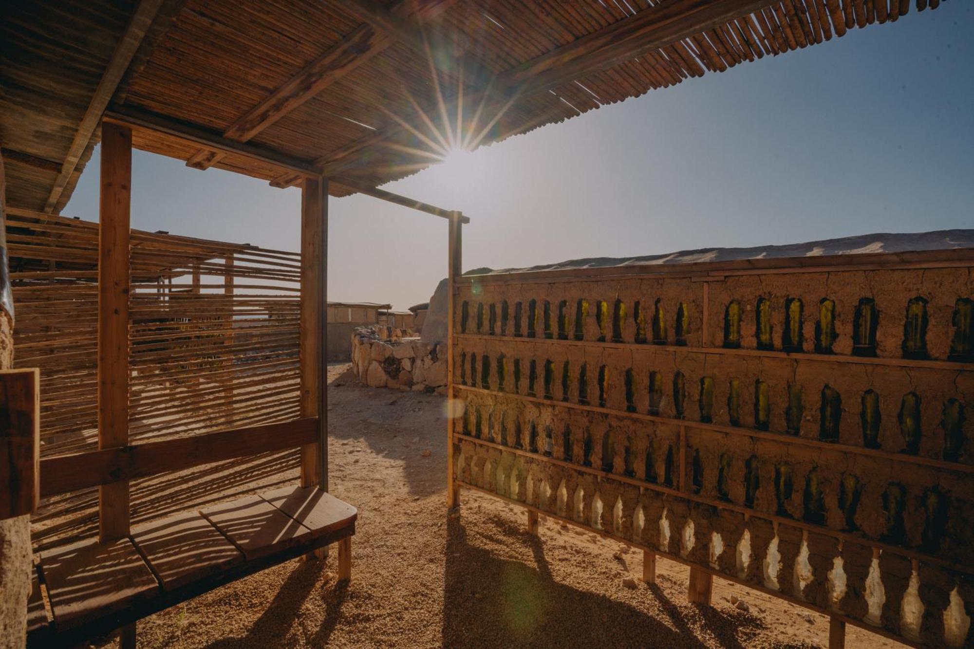 Desert Shade Camp חוות צל מדבר Villa Micpe Ramon Szoba fotó