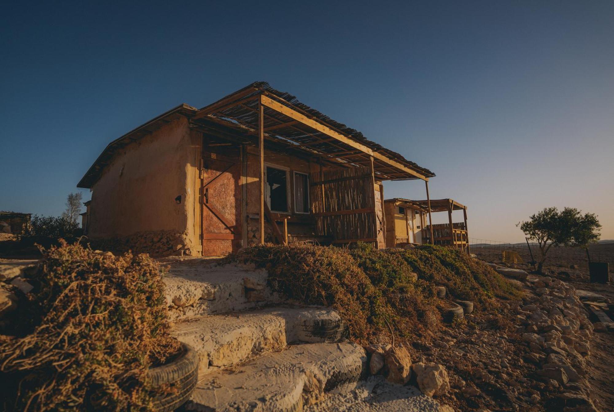 Desert Shade Camp חוות צל מדבר Villa Micpe Ramon Szoba fotó