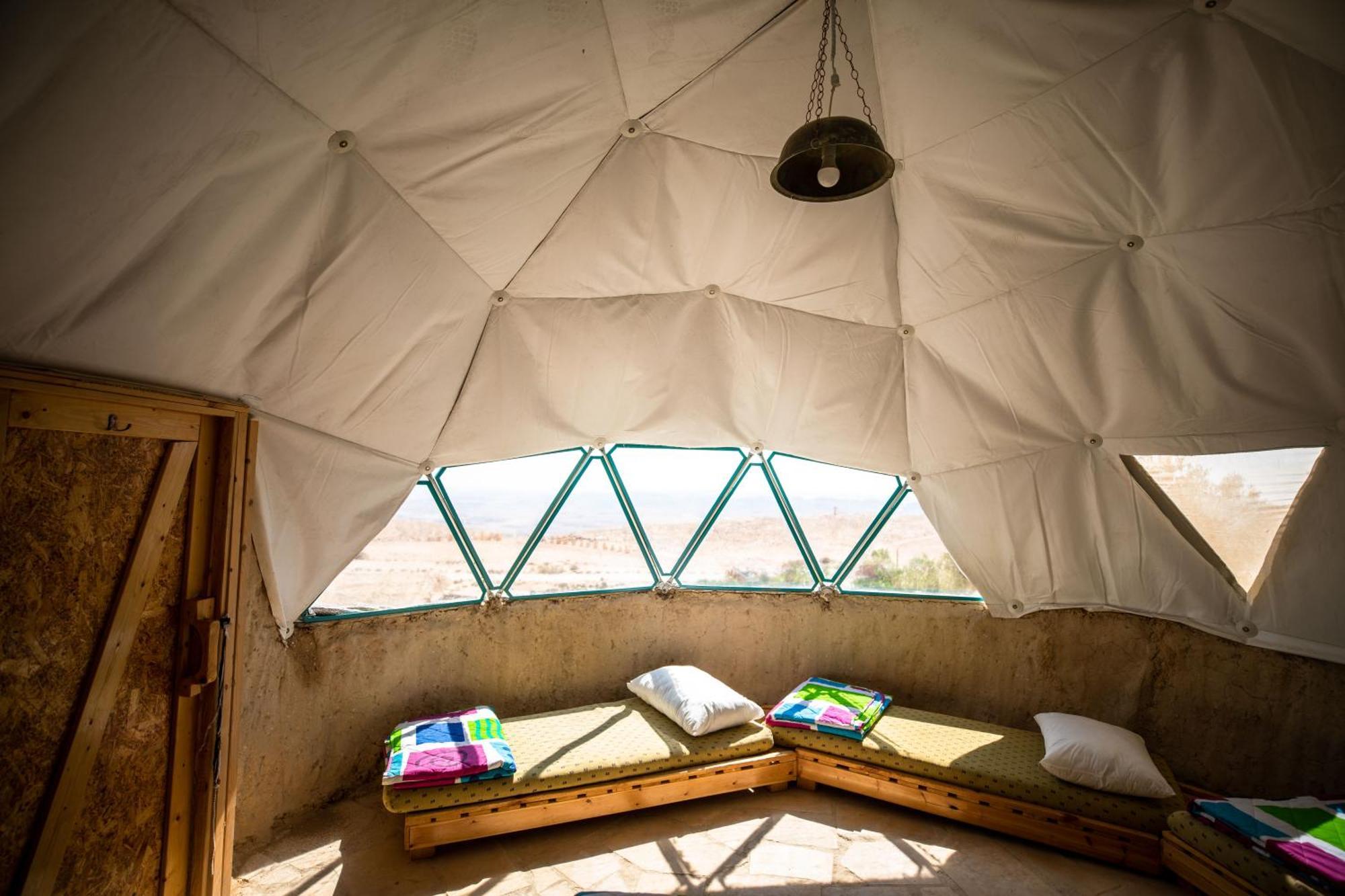 Desert Shade Camp חוות צל מדבר Villa Micpe Ramon Szoba fotó
