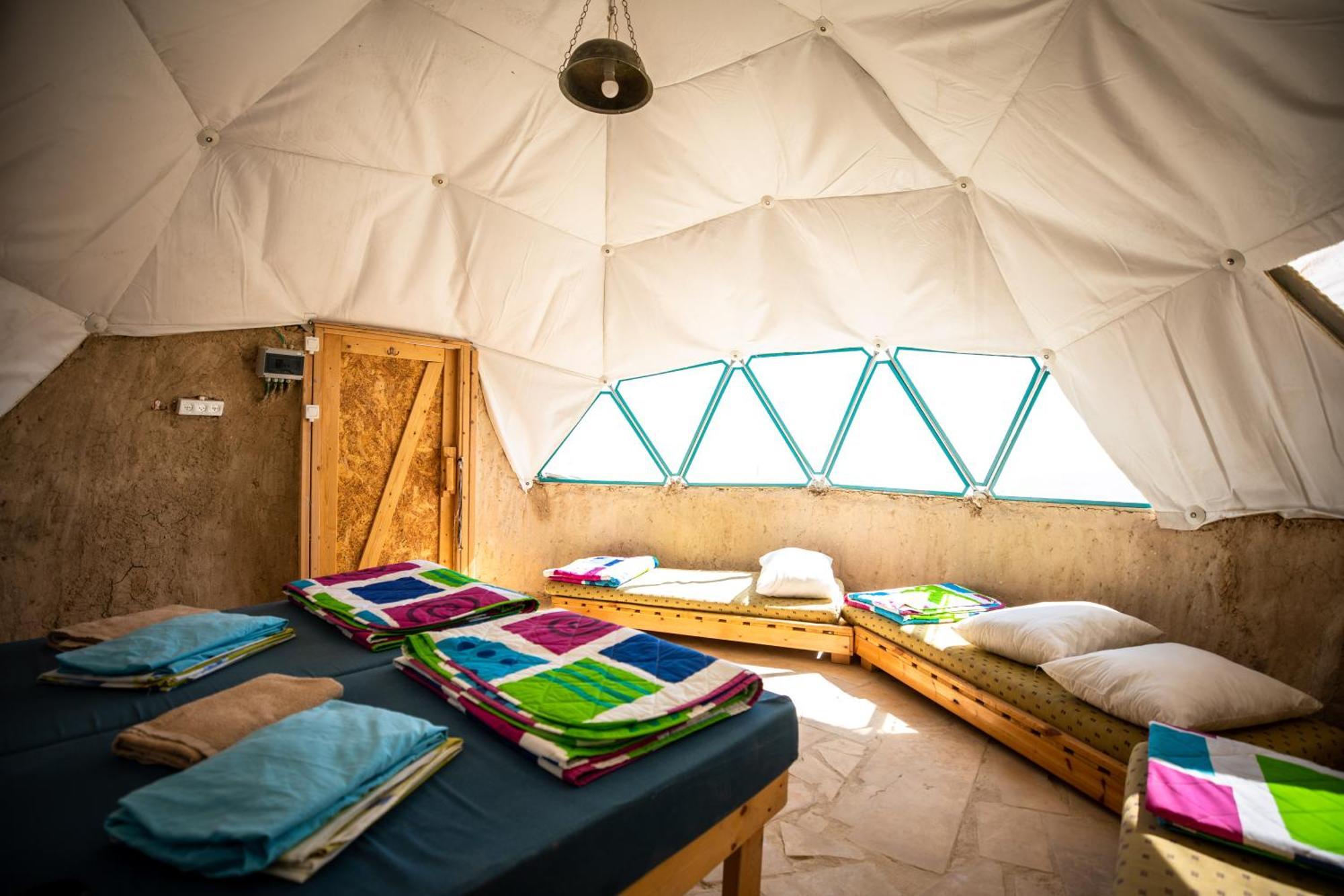 Desert Shade Camp חוות צל מדבר Villa Micpe Ramon Szoba fotó