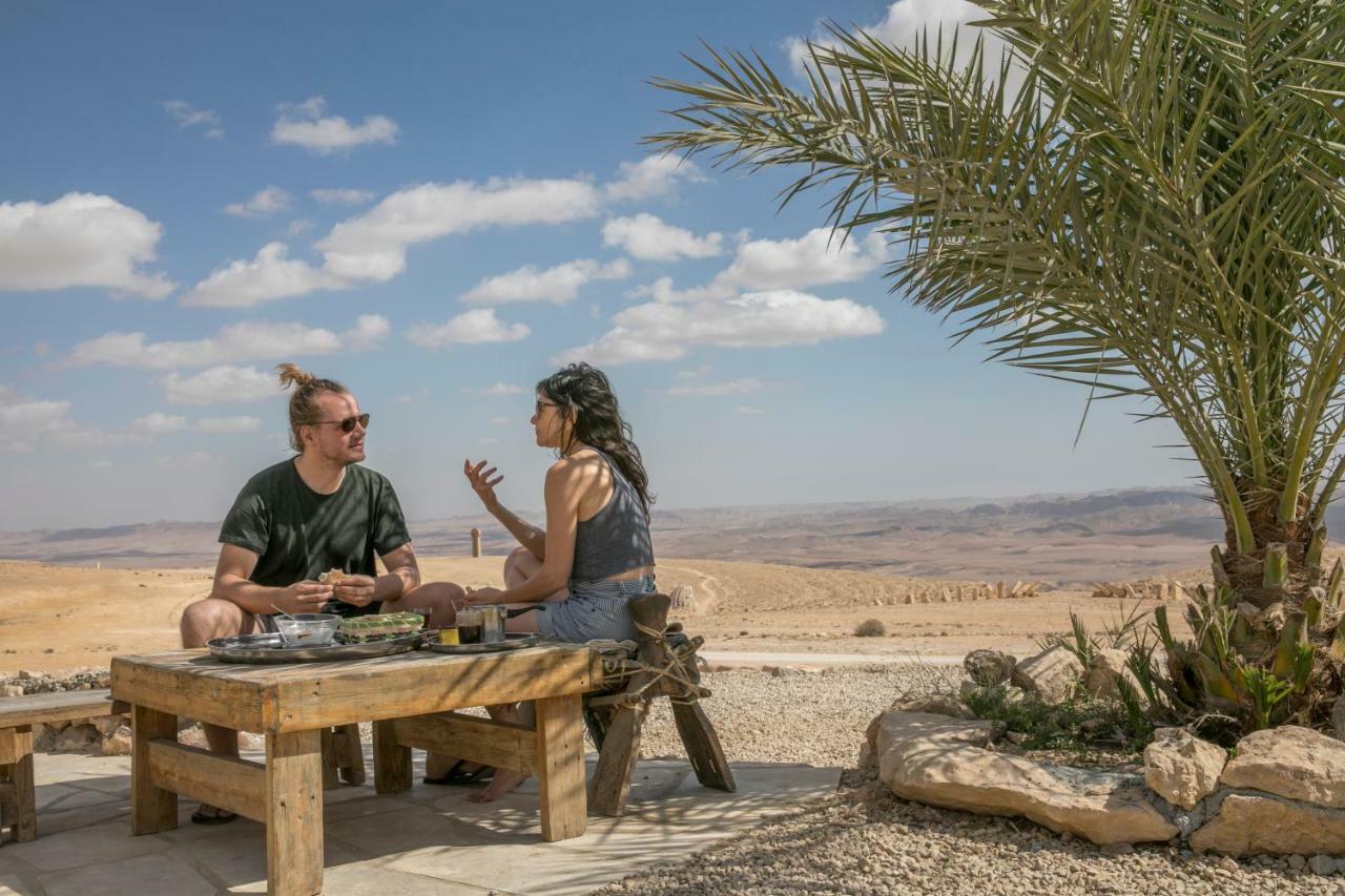 Desert Shade Camp חוות צל מדבר Villa Micpe Ramon Kültér fotó